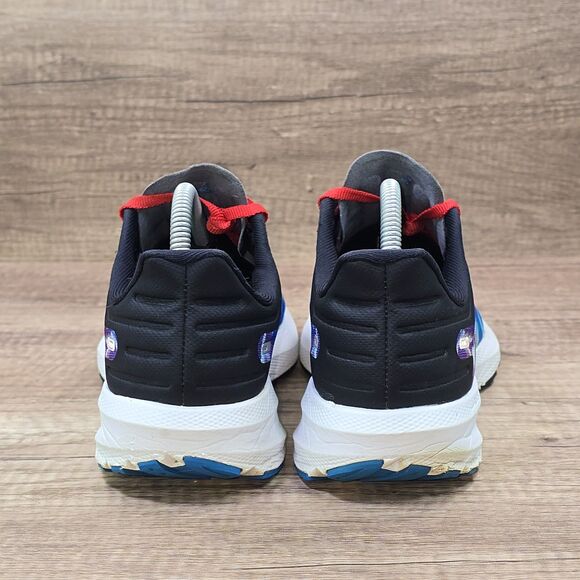 Brooks Launch 9 Women's Size 9.5 Blue Red Black Running Shoes (1203731B446) - Picture 4 of 9